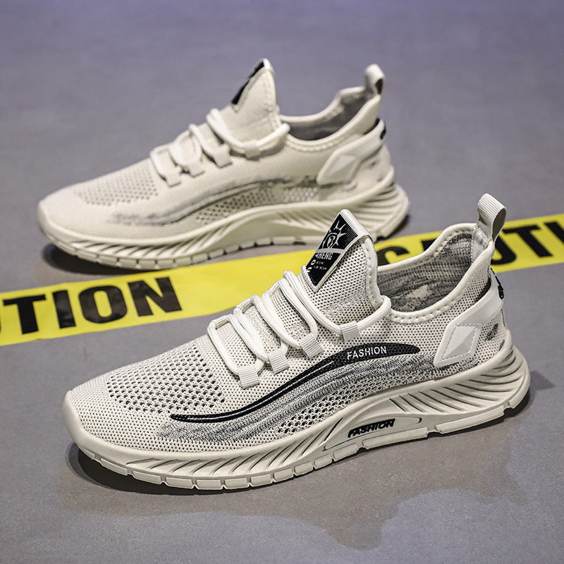 Damen Atmungsaktive Lifestyle-Sneaker mit rutschfester Laufsohle EB