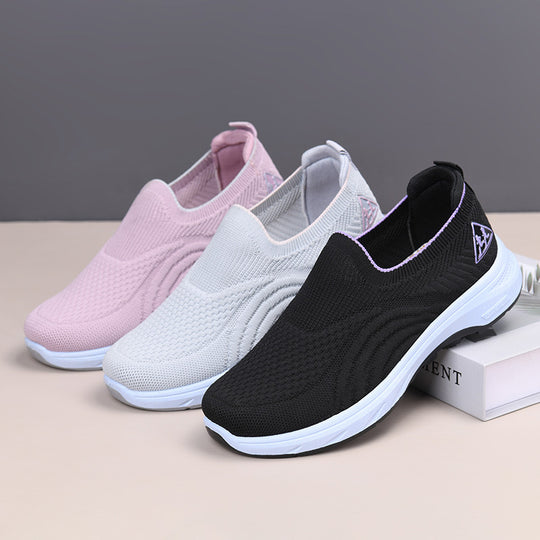 Damen Bequeme und flexible Slip-On Sneaker EB