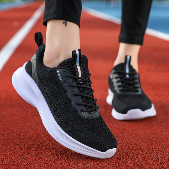 Damen Leichte Laufschuhe mit atmungsaktivem Obermaterial und flexibler Dämpfung EB