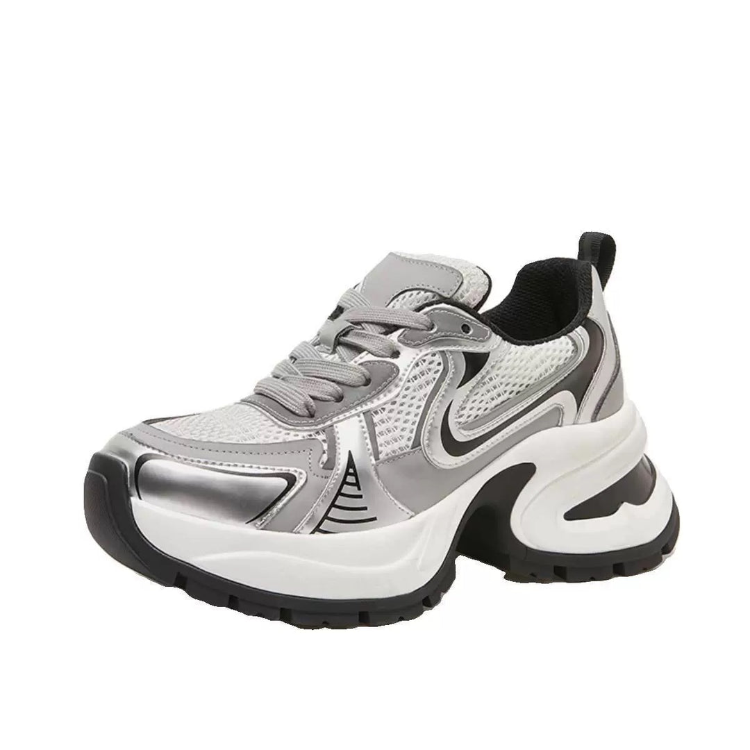 Damen Hochwertige Laufsneaker mit ergonomischer Dämpfung und atmungsaktiven Mesh-Einsätzen EB