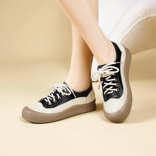 Damen Bequeme Freizeitsneaker mit rutschfester Sohle und atmungsaktivem Obermaterial EB