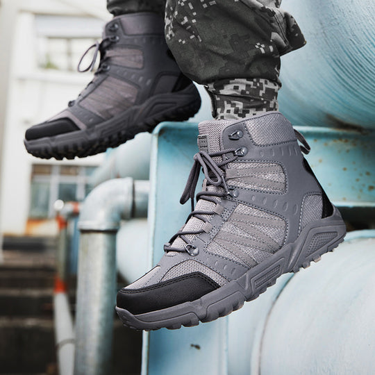 Herren Hochwertige Outdoor-Sneaker mit rutschfester Sohle und atmungsaktiver Konstruktion EB