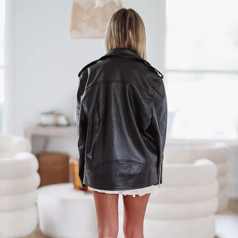 Damen Oversized jacke im urbanen Stil EB