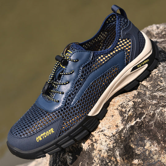 Herren Atmungsaktive Outdoor-Sneaker mit rutschfester Sohle EB