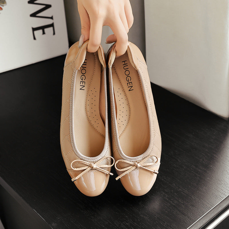 Damen Ballerinas mit stilvollem Rüschen-Design und bequemer Innensohle EB