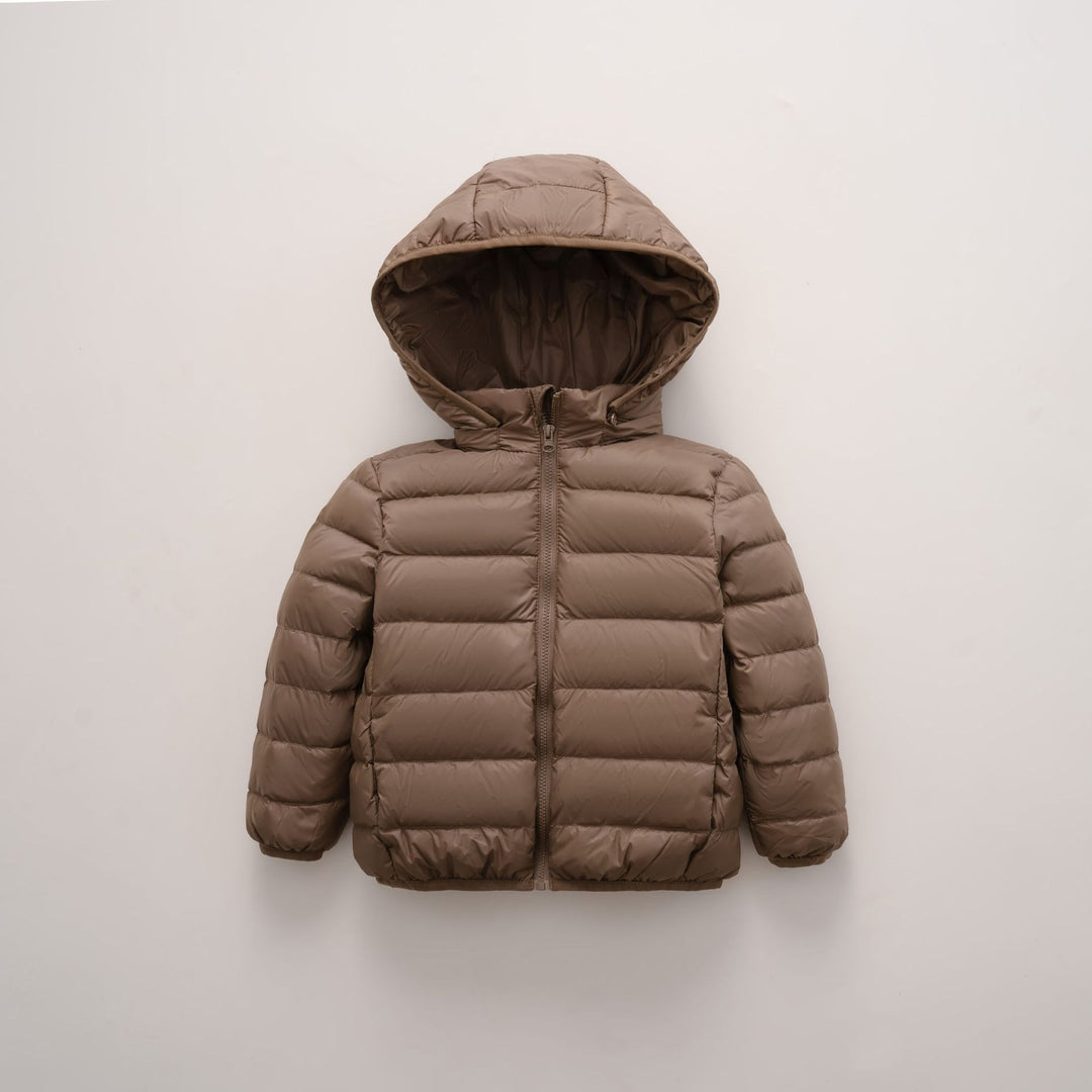 Damen warme Steppjacke mit Kapuze EB