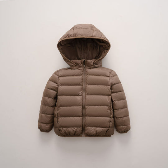 Damen warme Steppjacke mit Kapuze EB