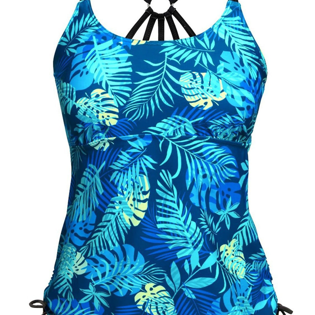 Damen Sportlicher Tankini mit racerback Design EB