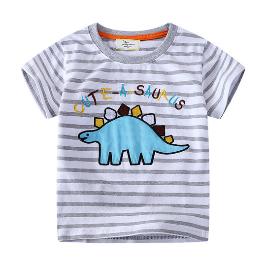 Jungen T-Shirt mit niedlichem Dinosauriermotiv EB