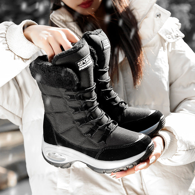 Damen Winterstiefel mit isolierendem Futter und griffiger Sohle EB