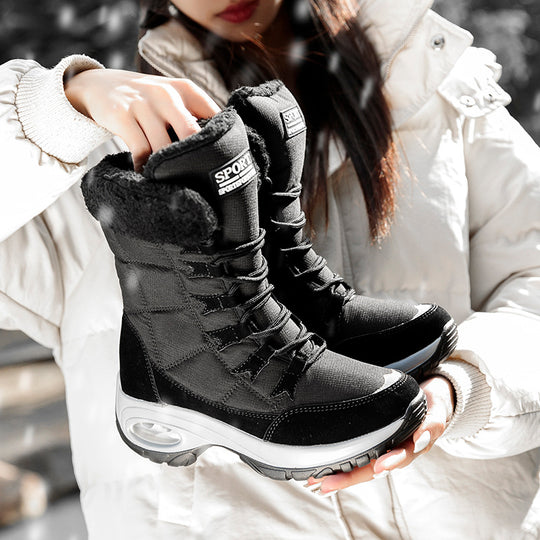 Damen Winterstiefel mit isolierendem Futter und griffiger Sohle EB