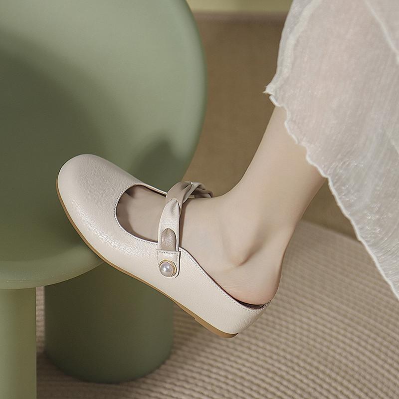 Damen elegante Ballerinas mit modischem Schleifen-Design EB