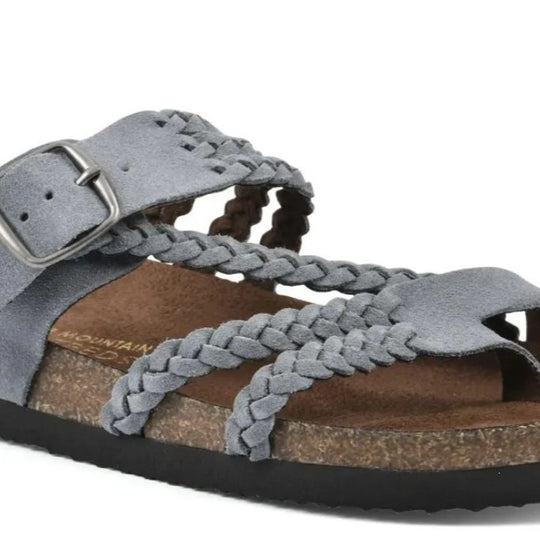 Damen Riemchen-Sandalen mit geflochtenem Design und verstellbarem Riemen EB