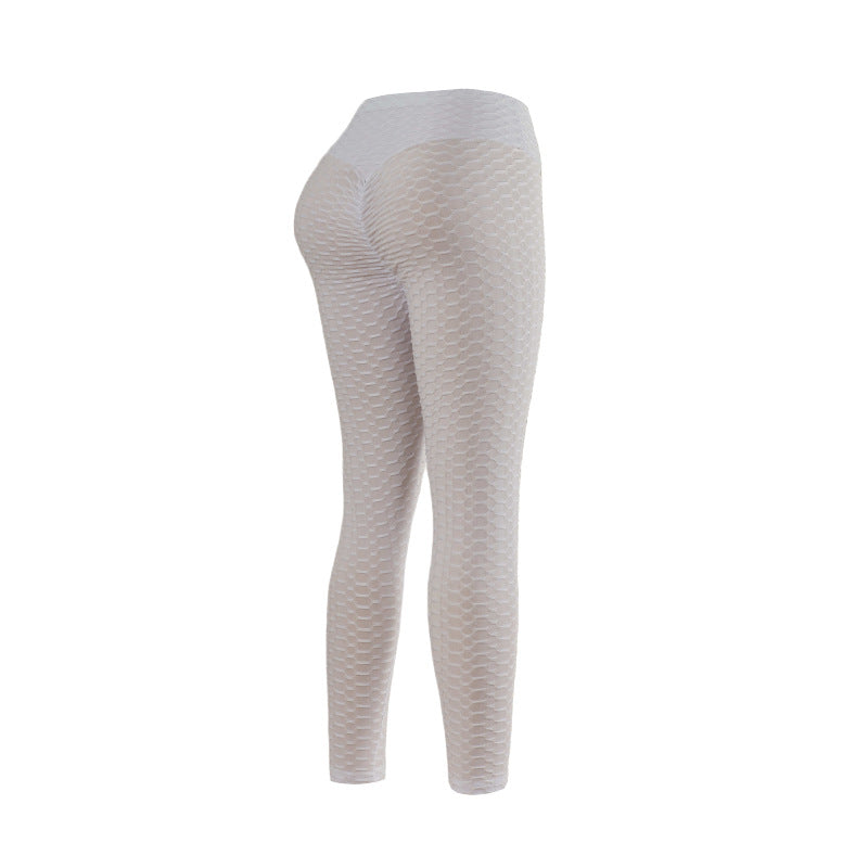 Damen Sportliche Leggings mit strukturierter Oberfläche EB