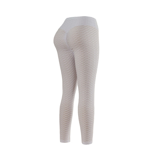 Damen Sportliche Leggings mit strukturierter Oberfläche EB