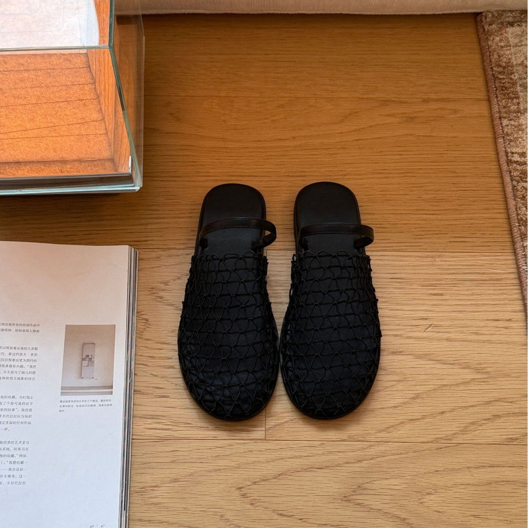 Damen modische Badesandalen mit atmungsaktiver Netzstruktur und ergonomischem Fußbett EB