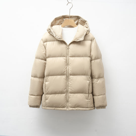 Damen leichte isolierte Winterjacke mit verstellbarer Kapuze EB