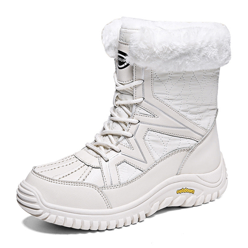 Damen Winterboots mit isolierender Polsterung und rutschfester Sohle EB
