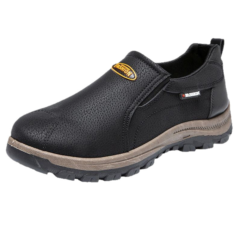 Damen Bequeme Slip-On Freizeit Schuhe mit rutschfester Sohle und atmungsaktivem Obermaterial EB