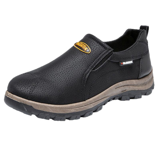 Damen Bequeme Slip-On Freizeit Schuhe mit rutschfester Sohle und atmungsaktivem Obermaterial EB