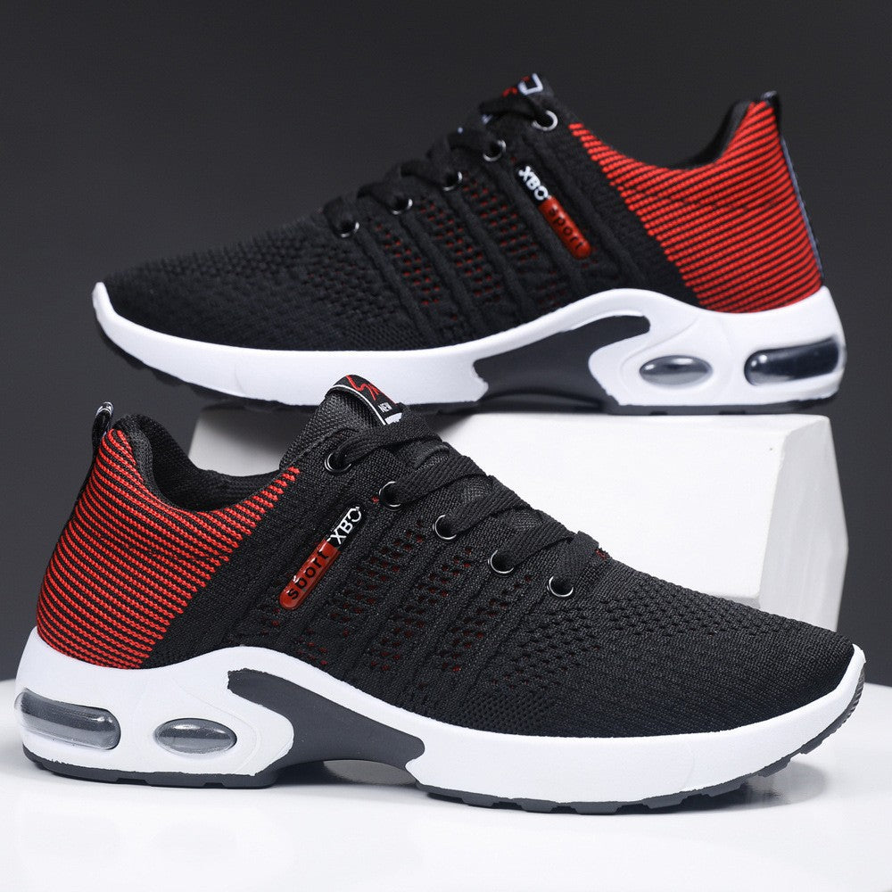 Damen Sportliche Sneakers mit atmungsaktiver Oberflächenstruktur und dämpfender Sohle EB