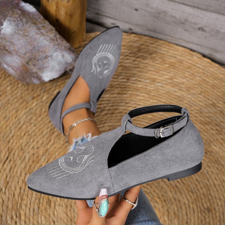 Damen Ballerinas im Boho-Stil EB