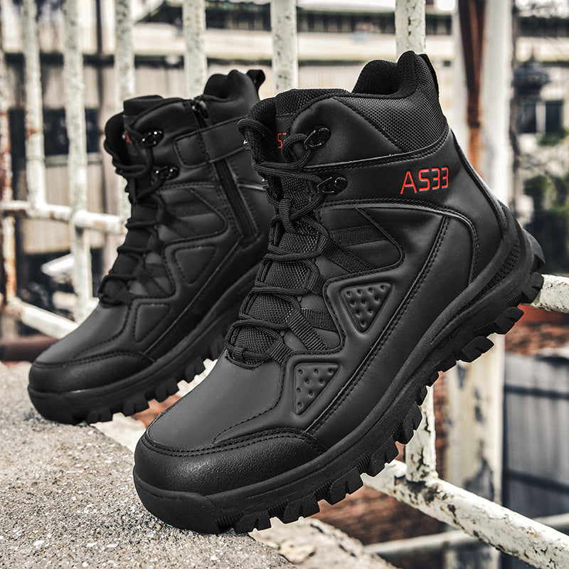 Herren Höhenwanderstiefel mit rutschfester Sohle und wasserdichtem Obermaterial EB