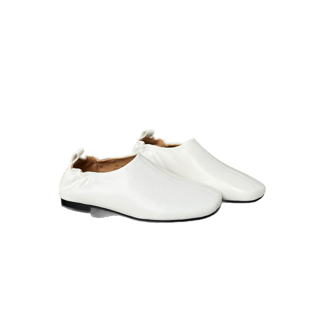 Damen elegante Mokassins mit dekorativem Riemen und komfortabler Sohle EB