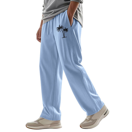 Herren Legere Freizeithose mit seitlichem Logodruck EB