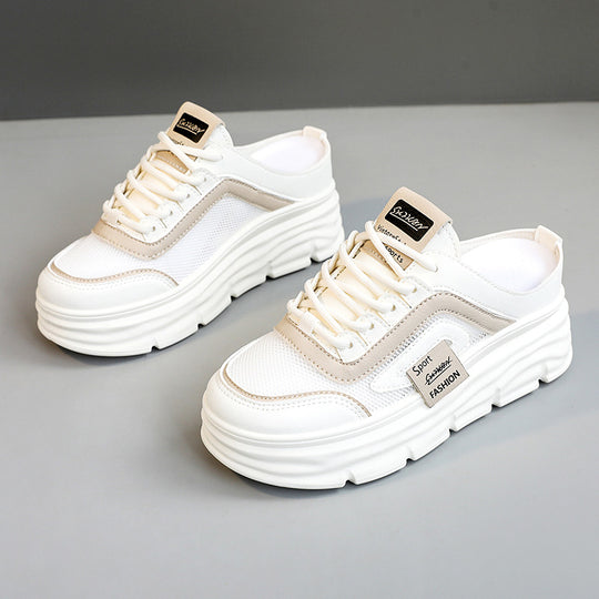Damen Sportliche Sneakers mit hohem Plateau von EB