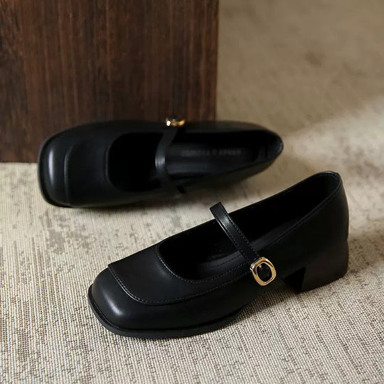 Damen Ballerinas mit modischen Riemen und elegantem Design EB