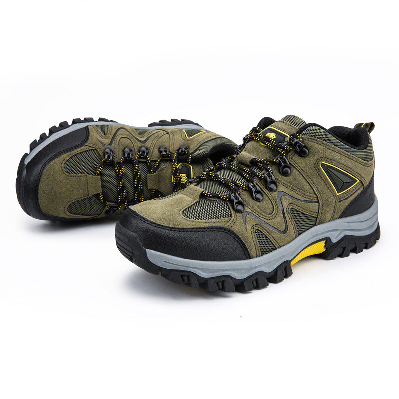 Damen Strapazierfähige Trekking-Schuhe mit rutschfester Profilsohle und atmungsaktivem Obermaterial EB