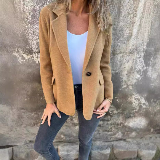 Damen modische Wollblazer EB