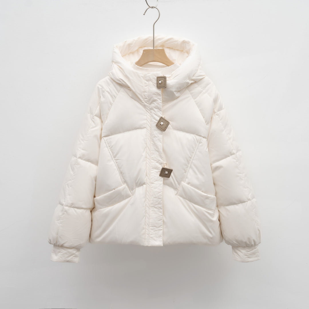 Damen Lässige Winterjacke mit voluminösem Design EB