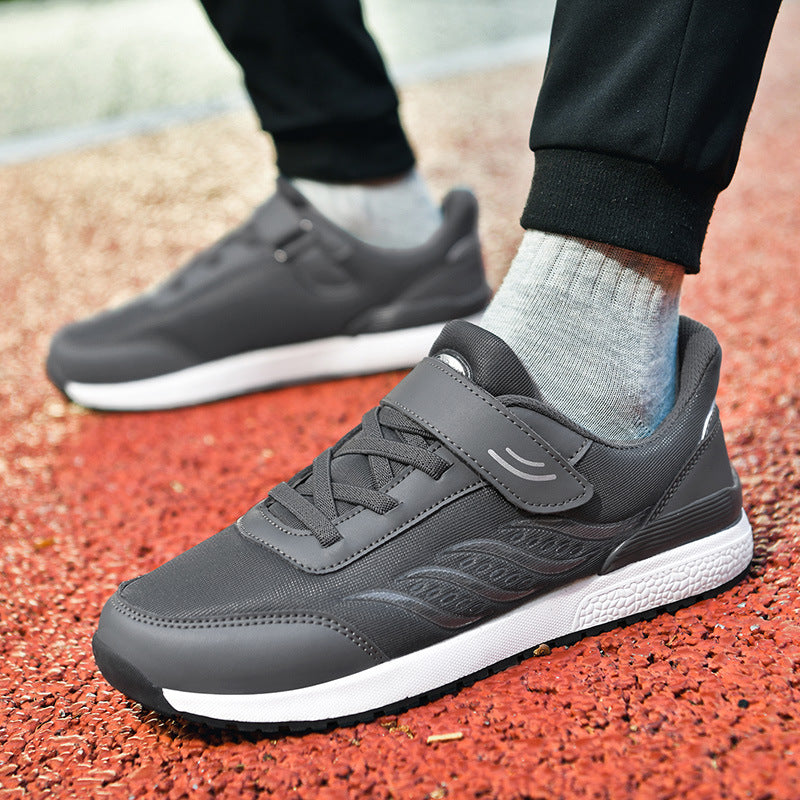 Damen Sportliche Sneaker mit praktischem Klettverschluss und atmungsaktiver Oberflächenstruktur EB