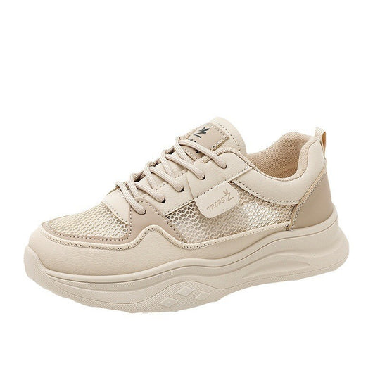 Damen Sneakers mit atmungsaktivem Mesh-Obermaterial und stoßdämpfender Sohle EB