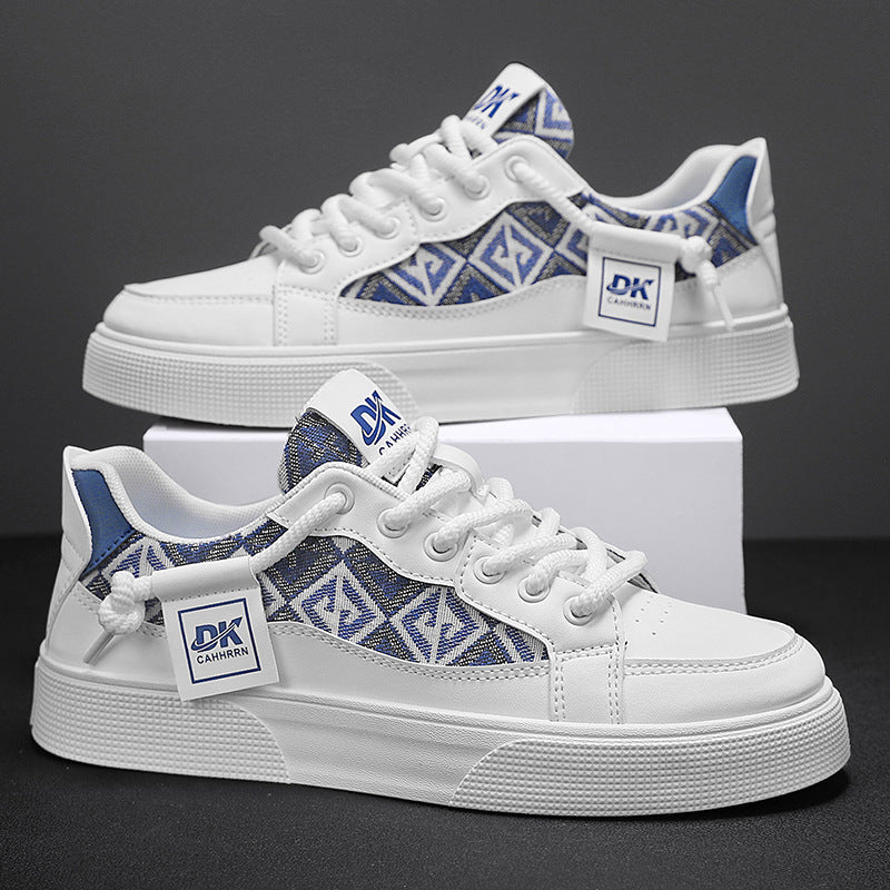 Damen modische Sneakers mit einzigartigen Stickereien und robustem Design EB