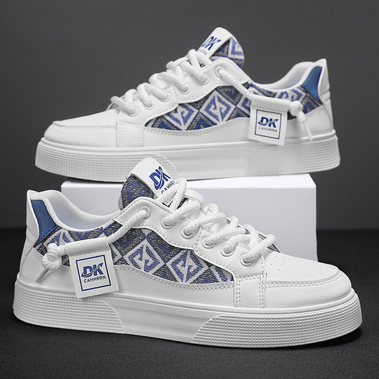Damen modische Sneakers mit einzigartigen Stickereien und robustem Design EB