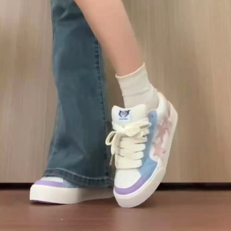 Damen Sneaker im modernen Sternen-Design EB