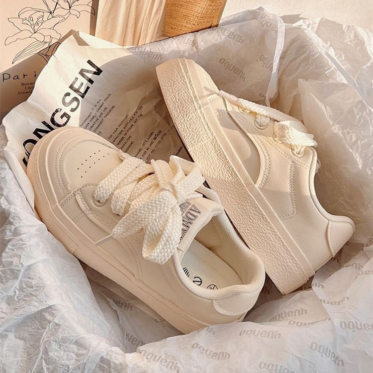 Damen modische Sneakers mit hochwertigem Obermaterial und extraleichtem Komfort EB