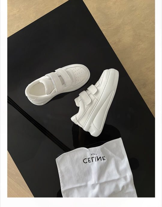 Damen Sneakers mit modischen Klettverschlüssen und atmungsaktiver Sohle EB