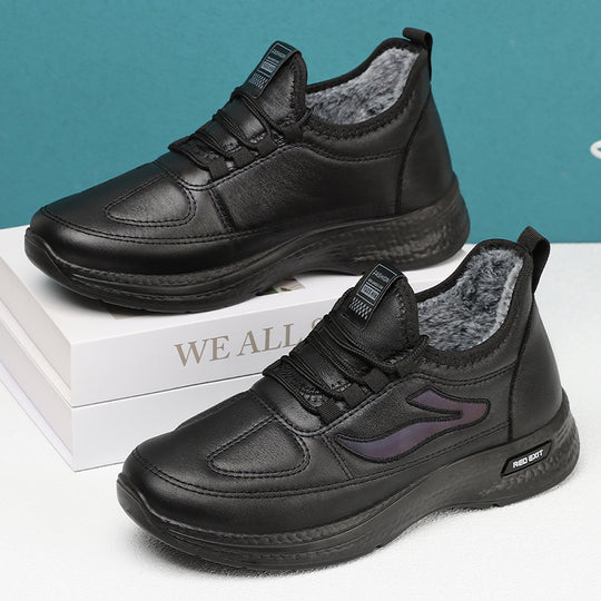 Damen Bequeme und elegante Sneakers mit warmem Futter EB