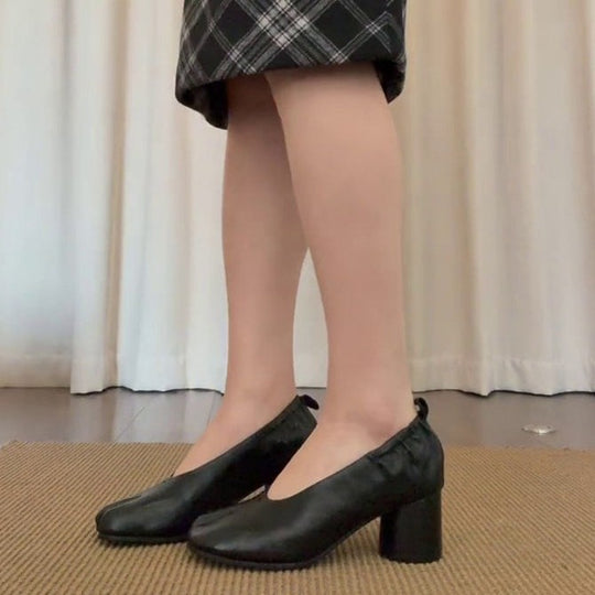 Damen Komfortable Ballerinas mit elastischem Riemendesign und modischen Akzenten EB