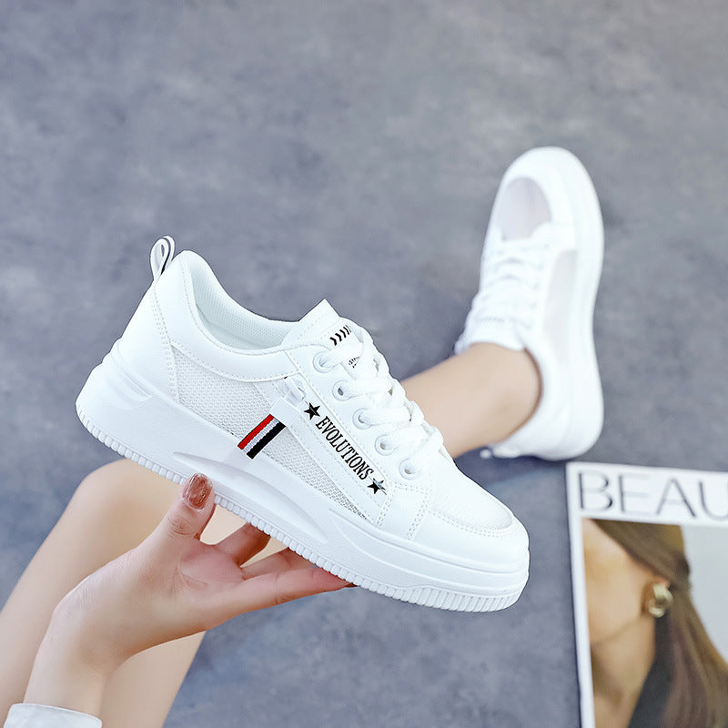 Damen Sneaker mit atmungsaktiver Mesh-Oberfläche und rutschfester Sohle EB