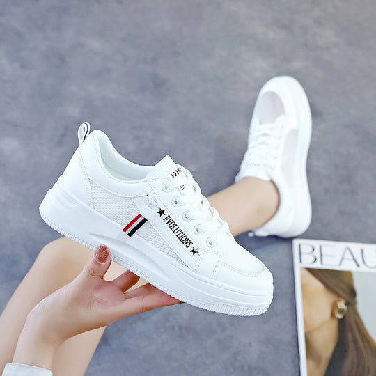 Damen Sneaker mit atmungsaktiver Mesh-Oberfläche und rutschfester Sohle EB