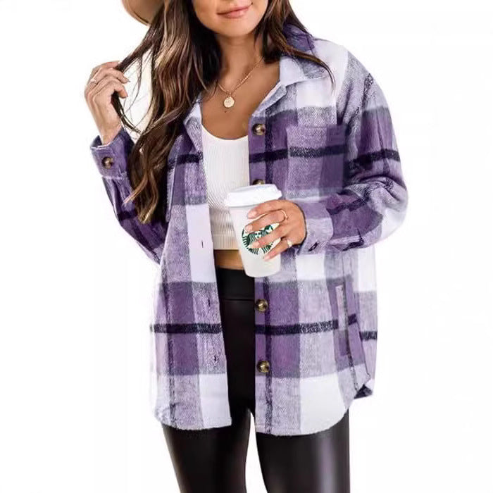 Damen Flanelljacke EB