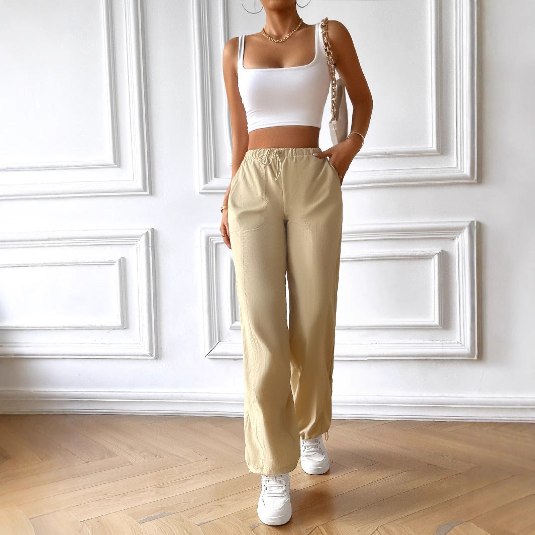 Damen Bequeme Loose-Fit Haremshosen EB