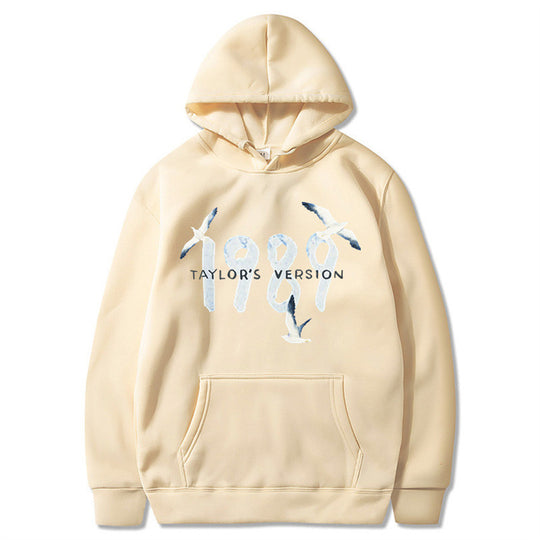 Damen Kapuzenpullover mit kreativem Vogelmotiv und hochwertiger Baumwolle EB