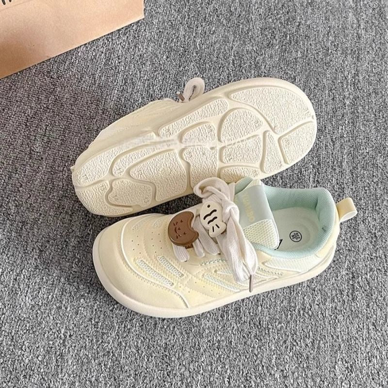 Damen Sportliche Sneakers mit süßem Tiermotiv und innovativem Schnürsystem EB