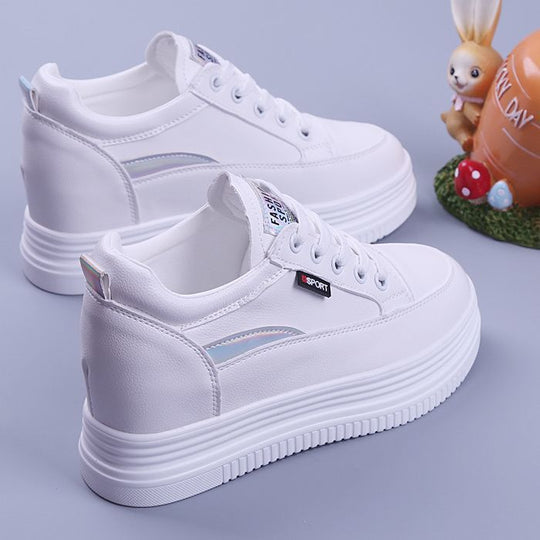Damen Plateau Sneakers mit komfortabler Dämpfung und sportlichem Design EB